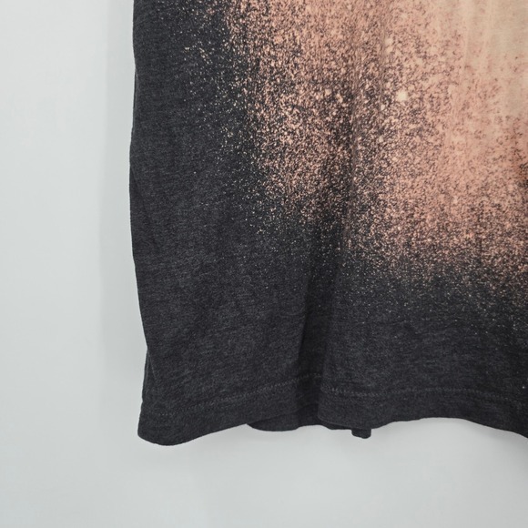 Bella Canvas Journey Band T-Shirt Bleach Splatter Graphic Tee XL - Picture 6 of 8